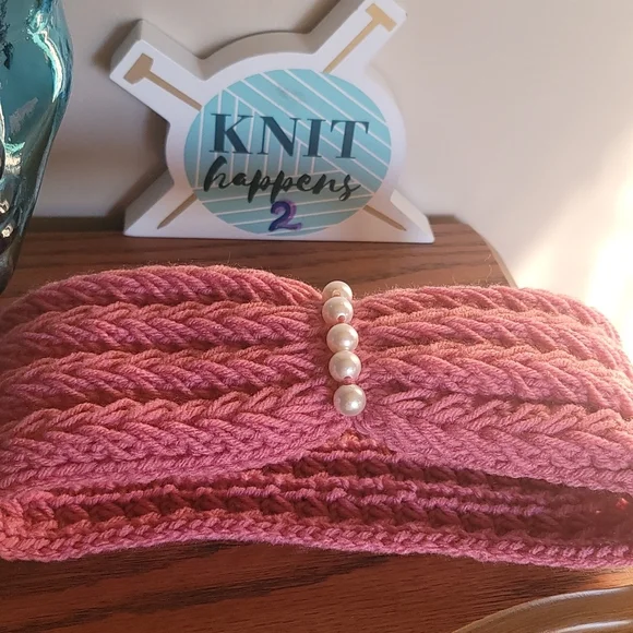 New handmade pearl head band - Picture 5 of 5